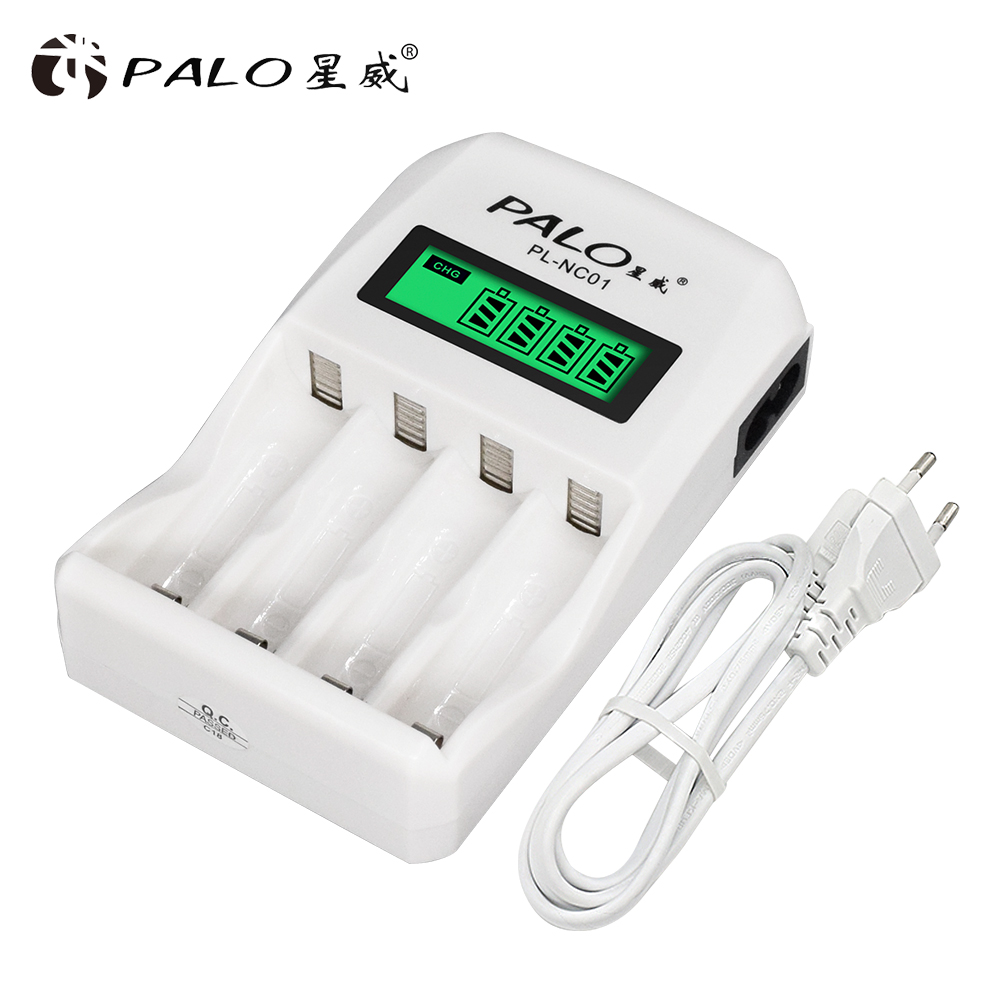 Rechargeable Battery Aa - Ładowarka do akumulatorów PALO 1.2V, 4