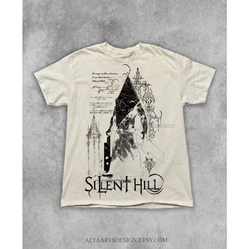 Retro Gaming T Shirts - Koszulka Silent Hill 2 z Pyramid
