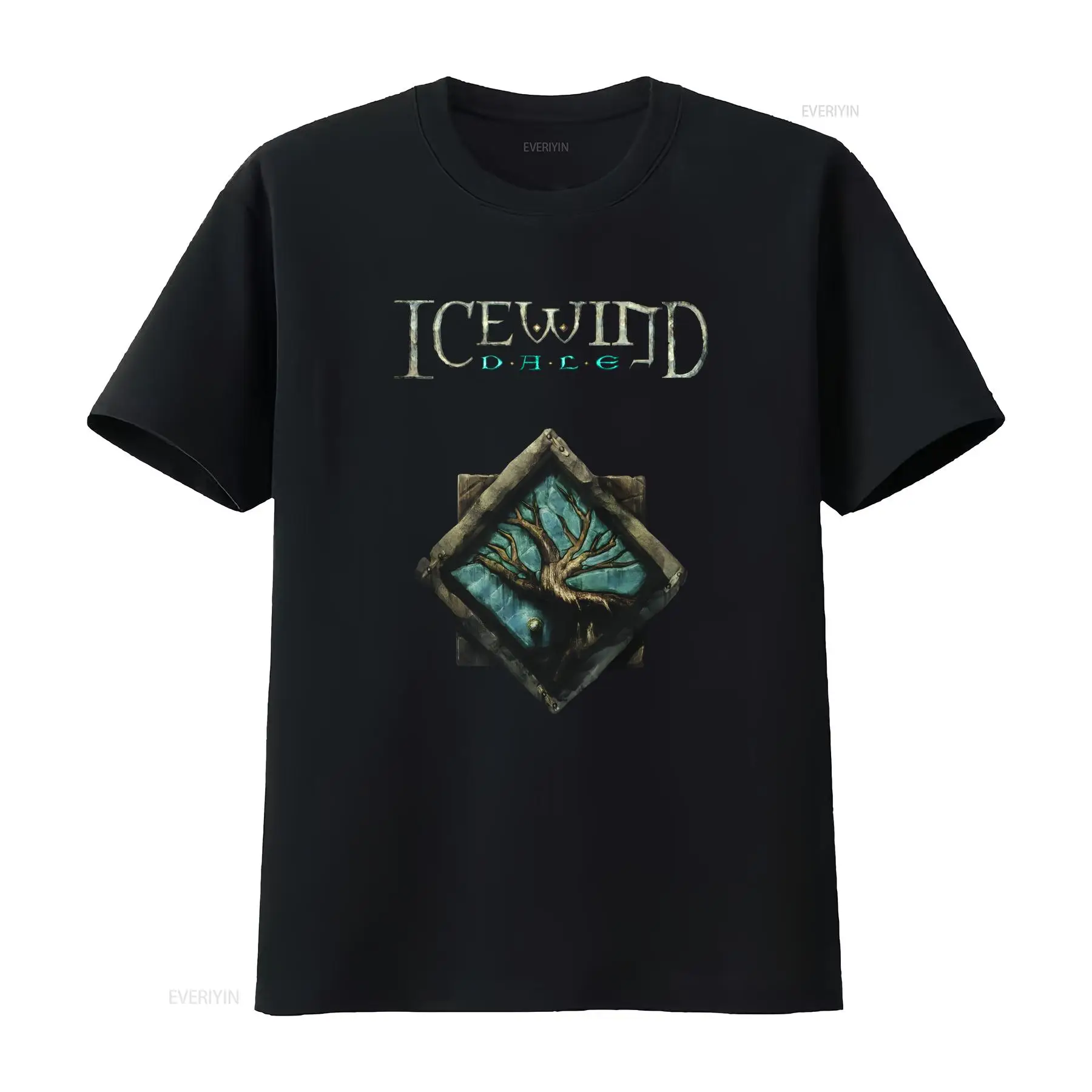 Retro Gaming T Shirts - Koszulka Icewind Dale Logo Klasyczna Gra