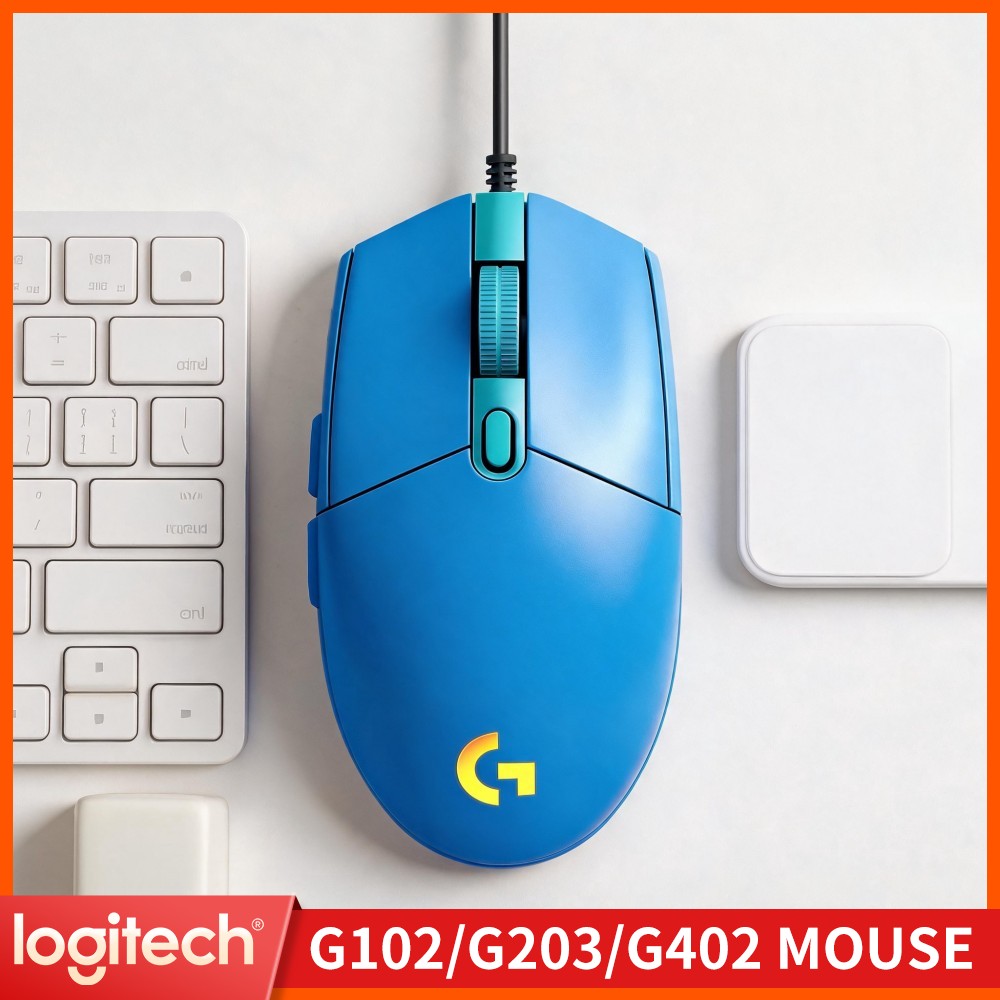 Logitech Mouse G203 - Mysz gamingowa Logitech G203 z przewodowym