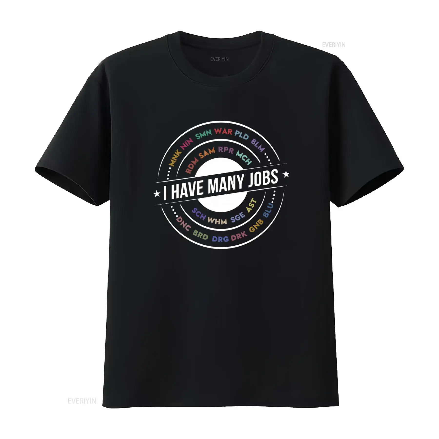 Retro Gaming T Shirts - Wiele Zawodów Inspirowanych FFXIV, Zabawna Koszulka