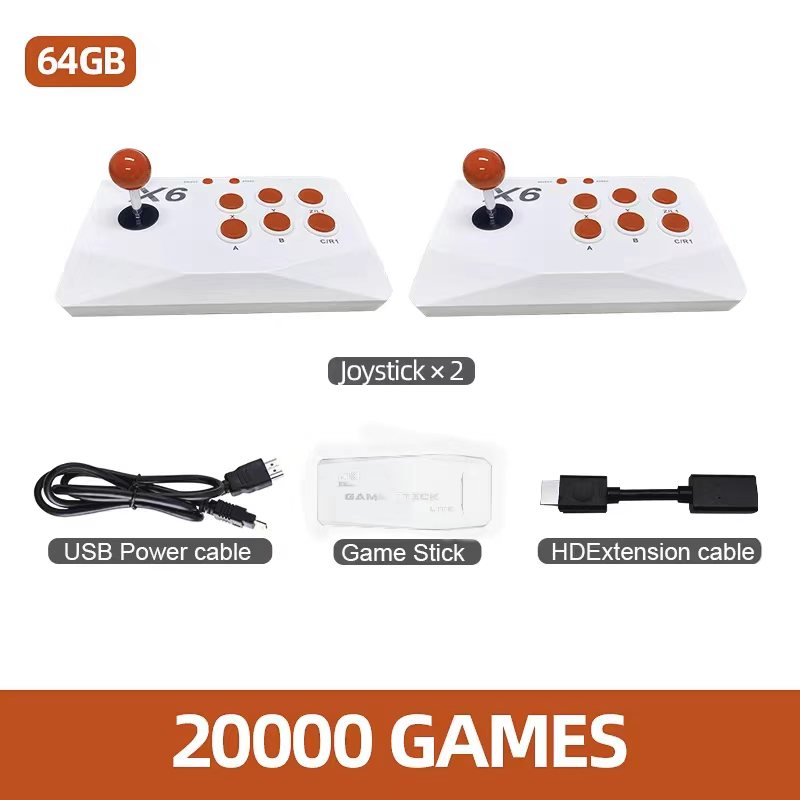 Retro Gaming X6 - Konsola do gier X6 4K HD