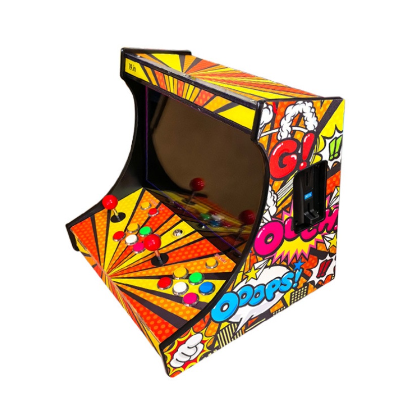 Retro Gaming Cabinet - 19-calowy LCD Bartop, automat do gier