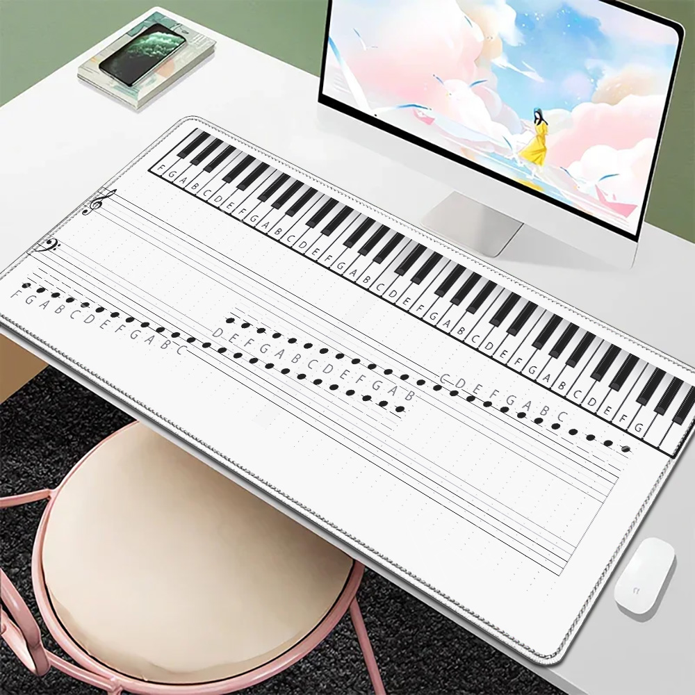 Retro Gaming Keyboard - Podkładka na biurko z gumy antypoślizgowej