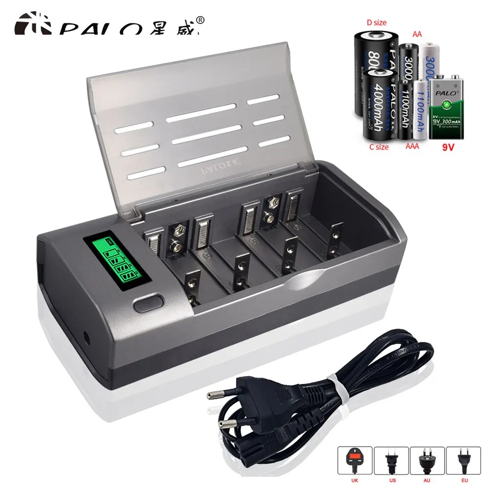 Rechargeable Battery Aa - Inteligentna ładowarka PALO z 4 slotami