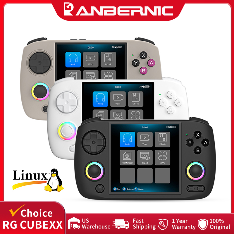 Retro Gaming System - ANBERNIC RG CubeXX Przenośna Konsola do