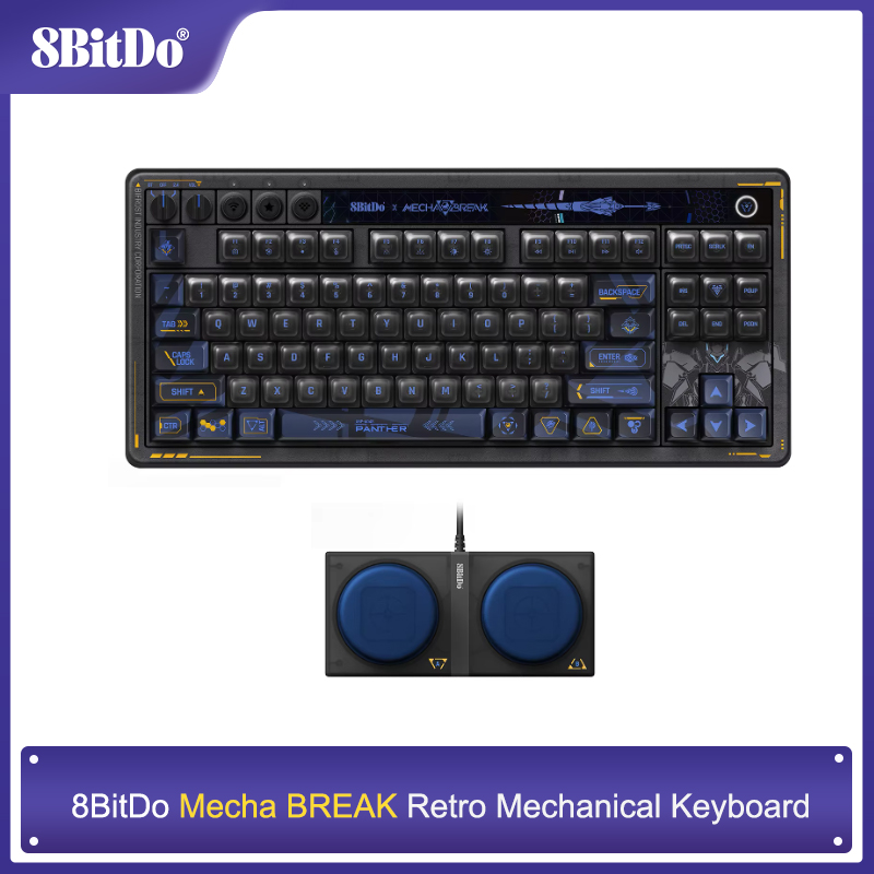 Retro Gaming Keyboard - Klawiatura mechaniczna 8BitDo Retro 87 -