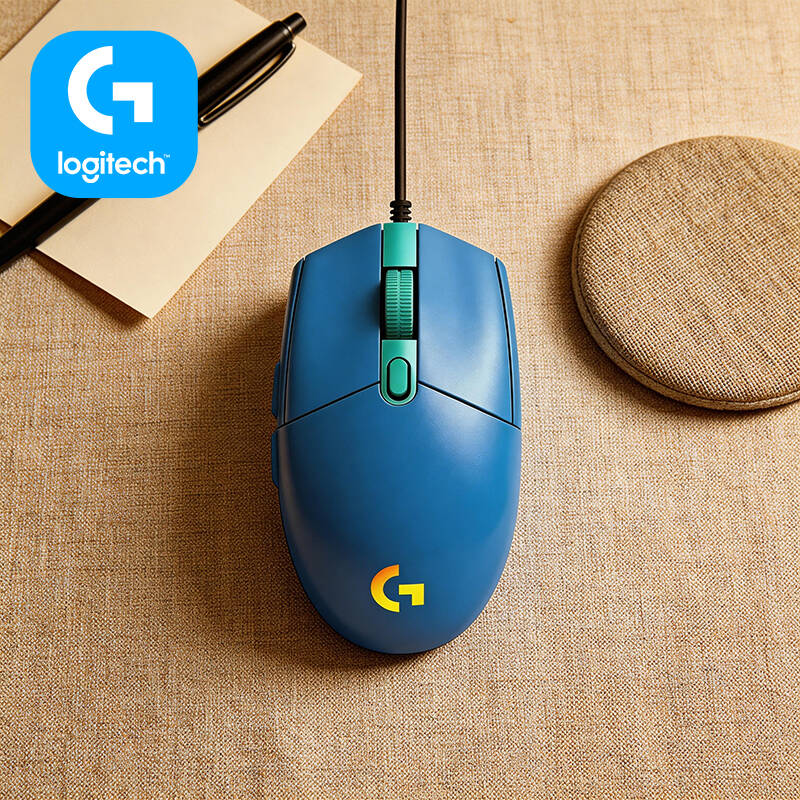 Logitech Mouse G203 - Mysz przewodowa Logitech G203 do gier,