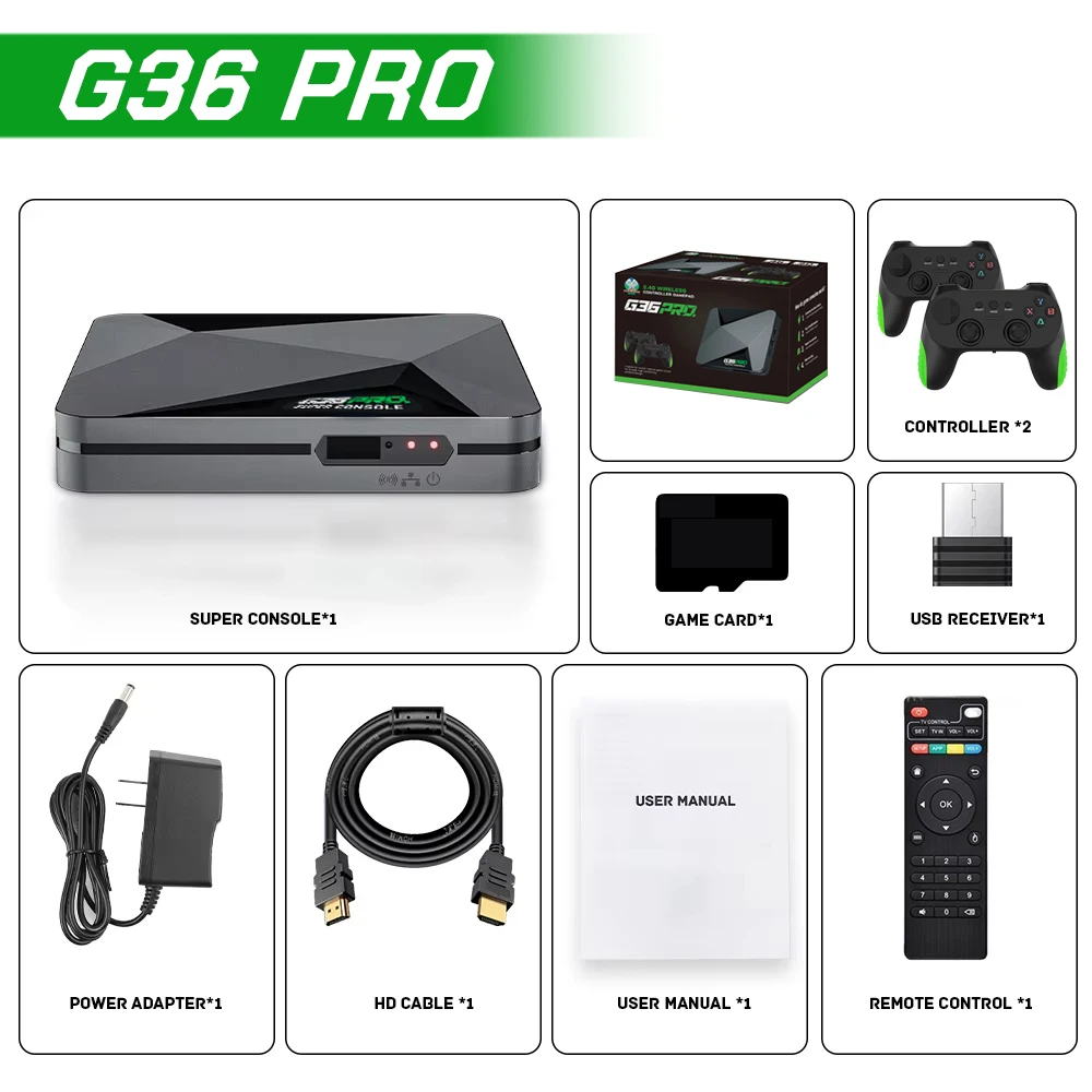 Super Konsola G36 Pro Retro Ko – Retro Gaming System recenzja i cena