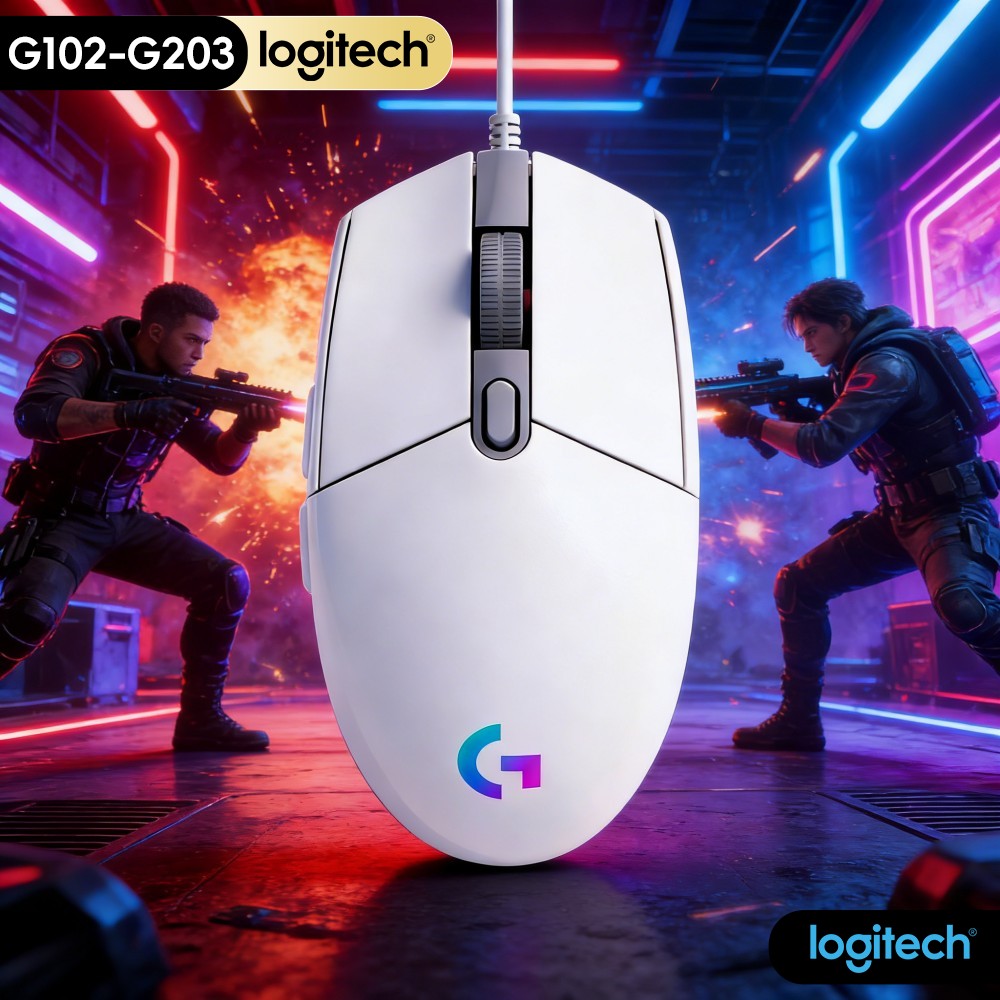 Oryginalna mysz Logitech G203  – Logitech Mouse G203 recenzja i cena