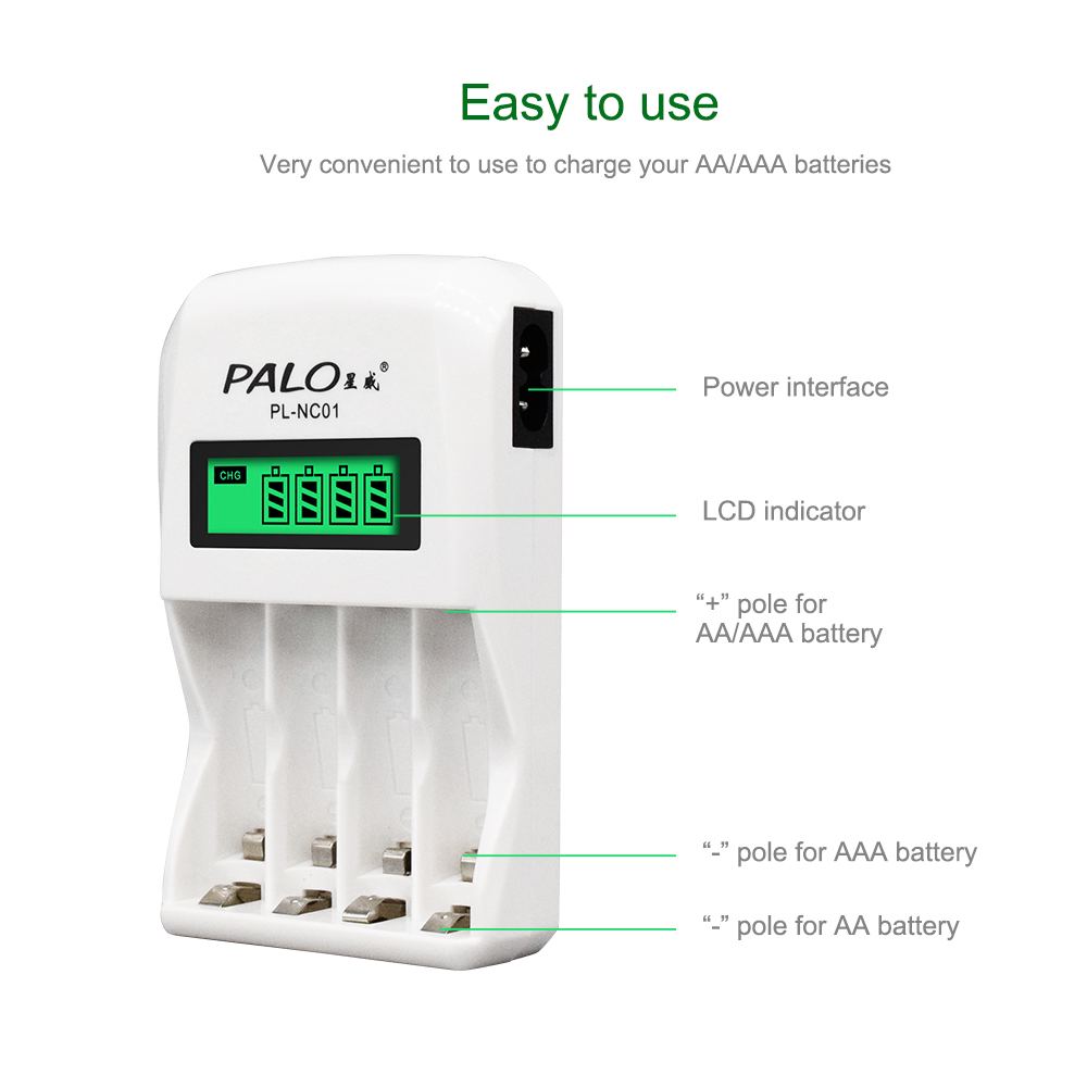 Ładowarka do akumulatorów PALO – Rechargeable Battery Aa recenzja i cena