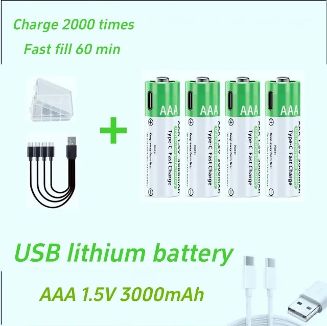 Akumulatory litowo-jonowe AA i – Rechargeable Battery Aa recenzja i cena