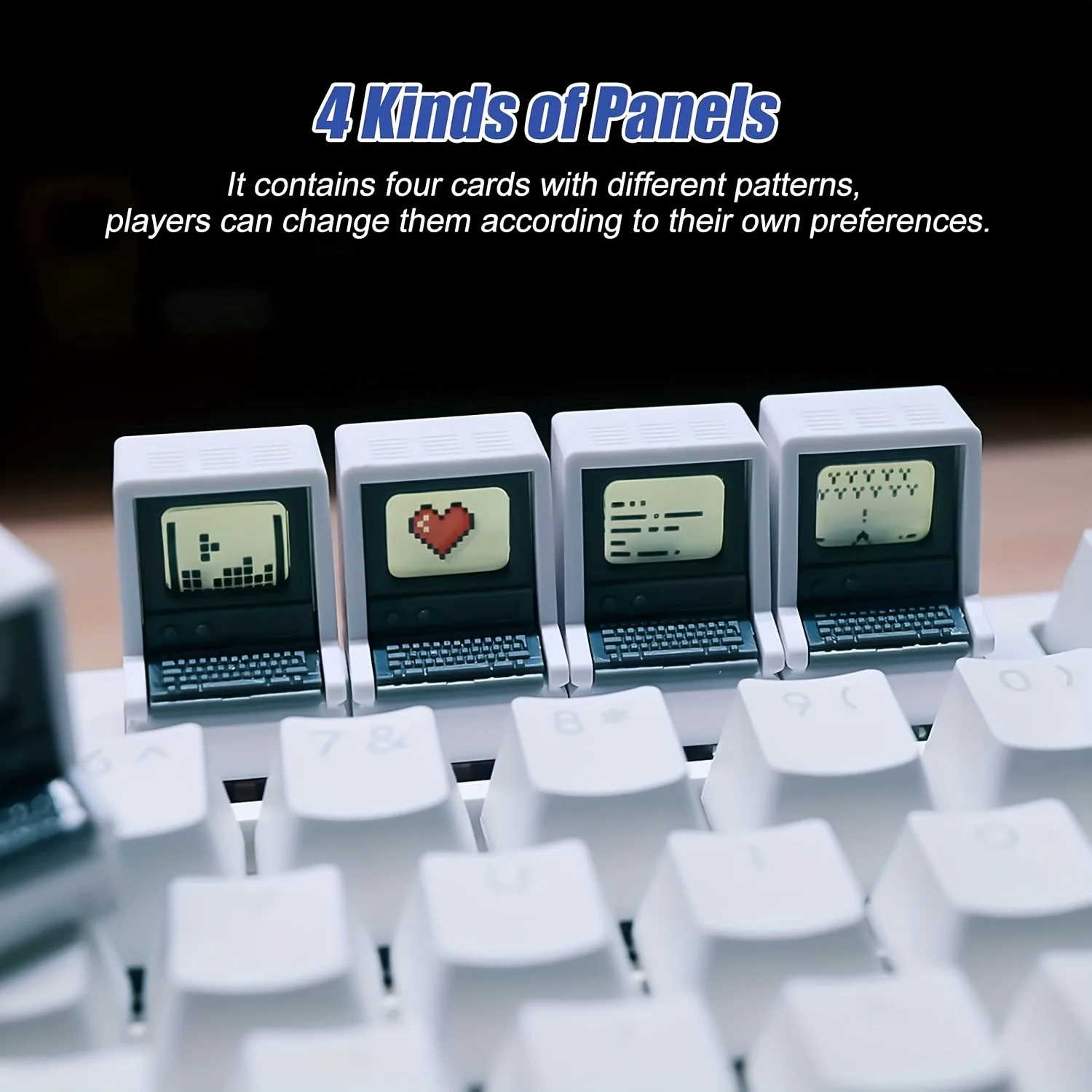 Klawisze w stylu retro inspiro – Retro Gaming Keyboard recenzja i cena