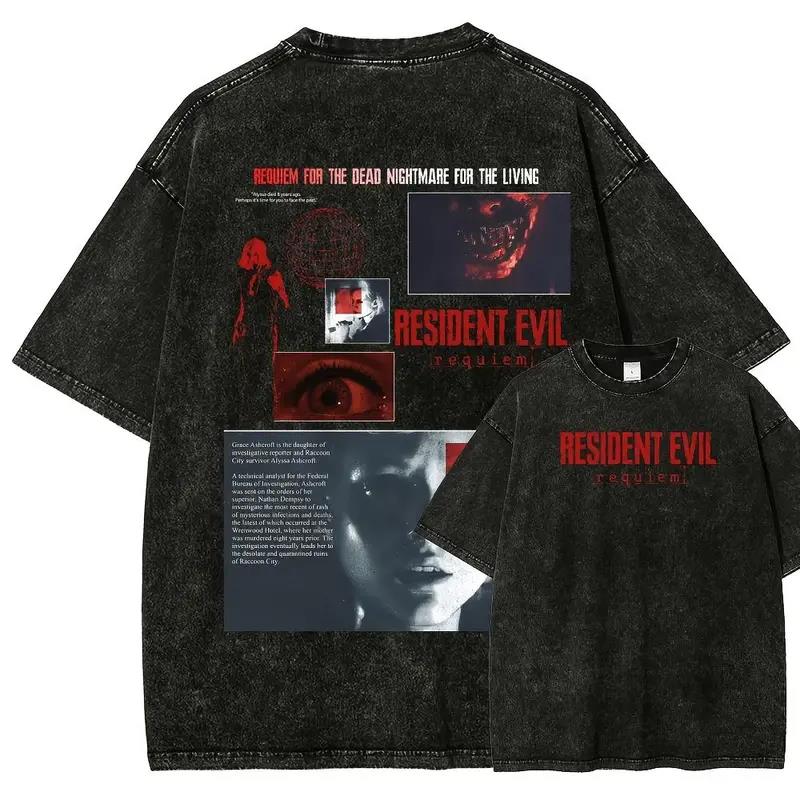 Koszulka z nadrukiem Resident  – Retro Gaming T Shirts recenzja i cena