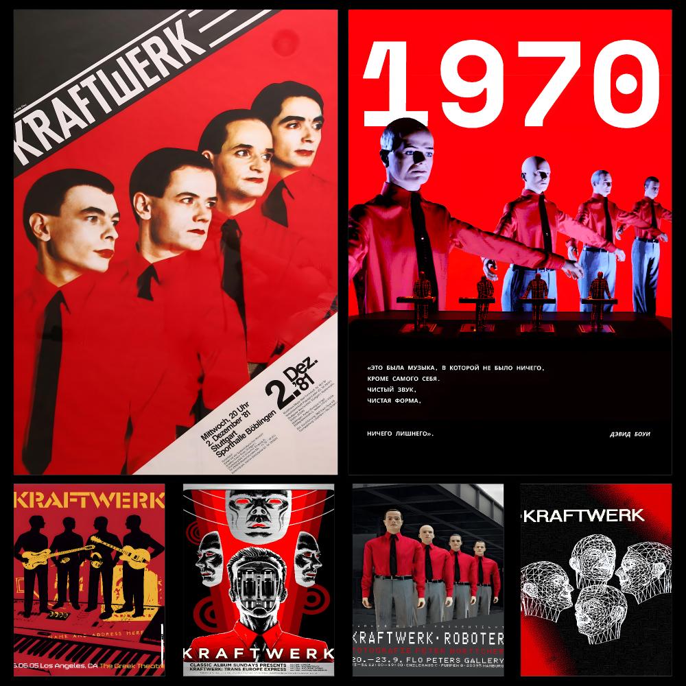 Muzyka Kraftwerk Retro Plakat  – Retro Gaming Life recenzja i cena