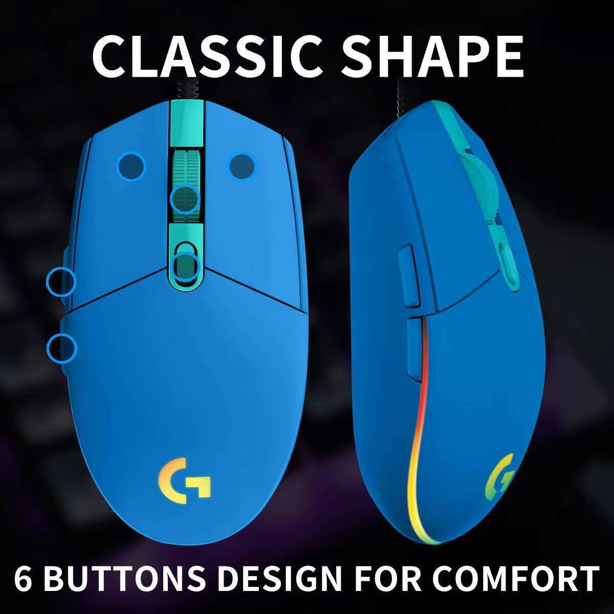 Logitech G203 Prodigy RGB Gami – Logitech Mouse G203 recenzja i cena