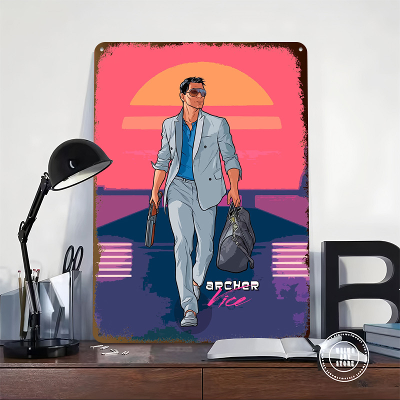 Archer Old Vibes Plakat z Blac – Retro Gaming Vibe recenzja i cena