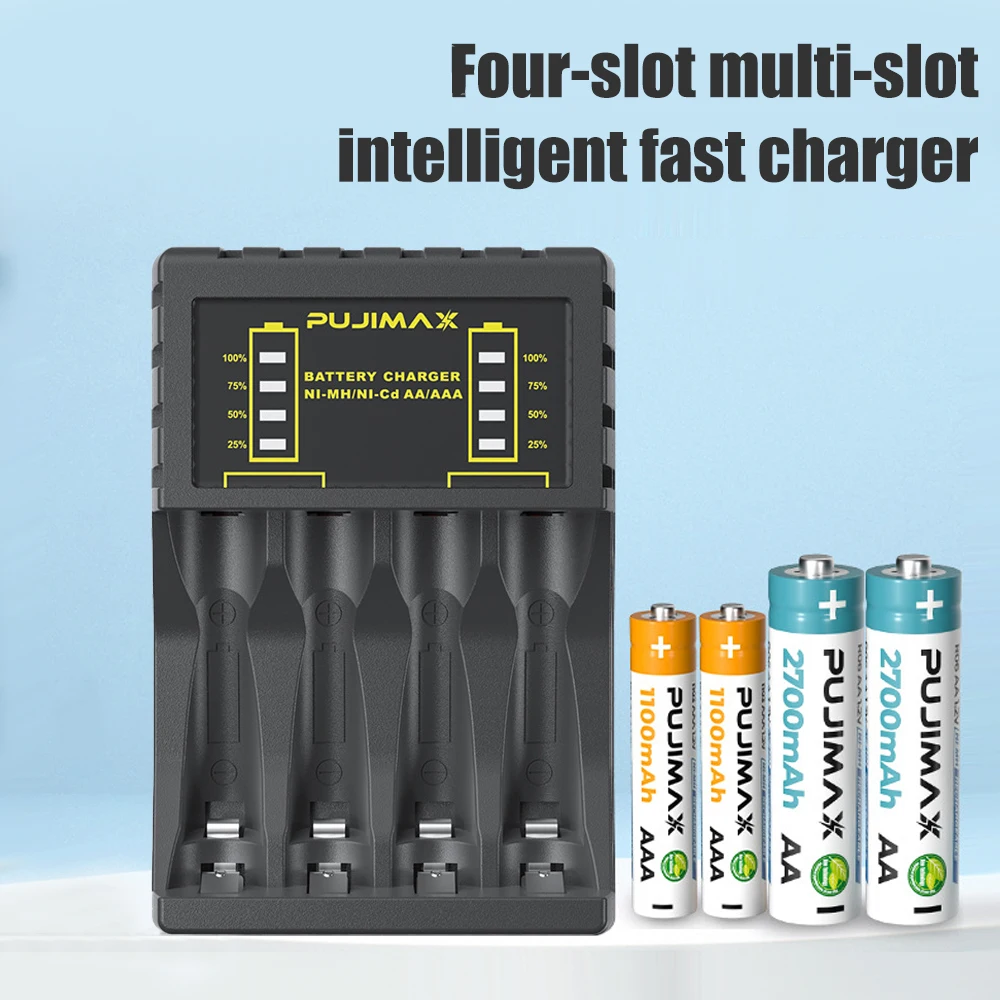 Ładowarka AA/AAA 4 gniazda Int – Rechargeable Battery Aa recenzja i cena