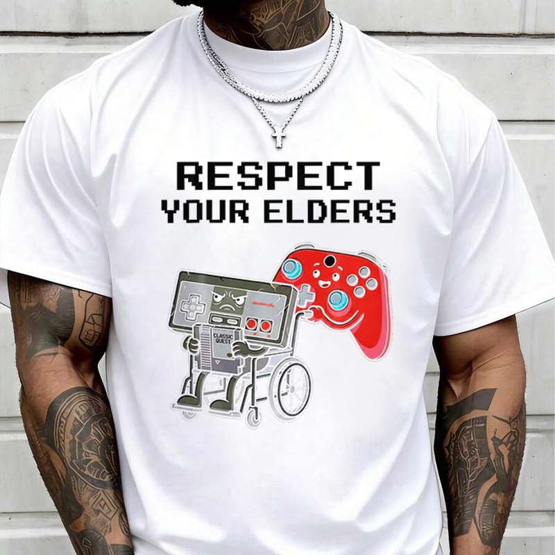 Zabawna koszulka męska z motyw – Retro Gaming T Shirts recenzja i cena