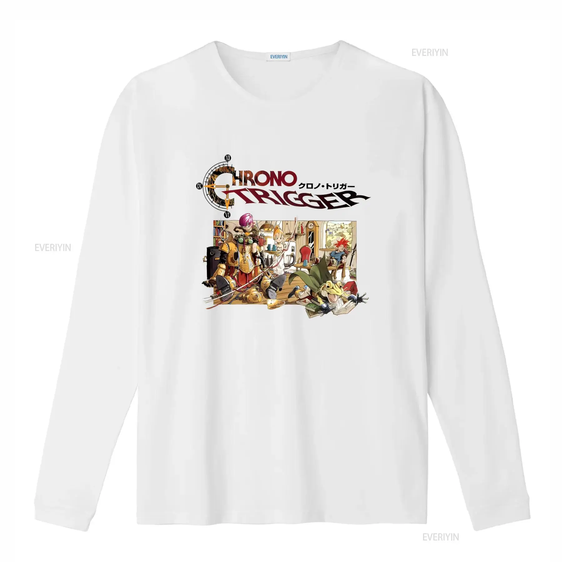Koszulka z logo gry Chrono Tri – Retro Gaming T Shirts recenzja i cena