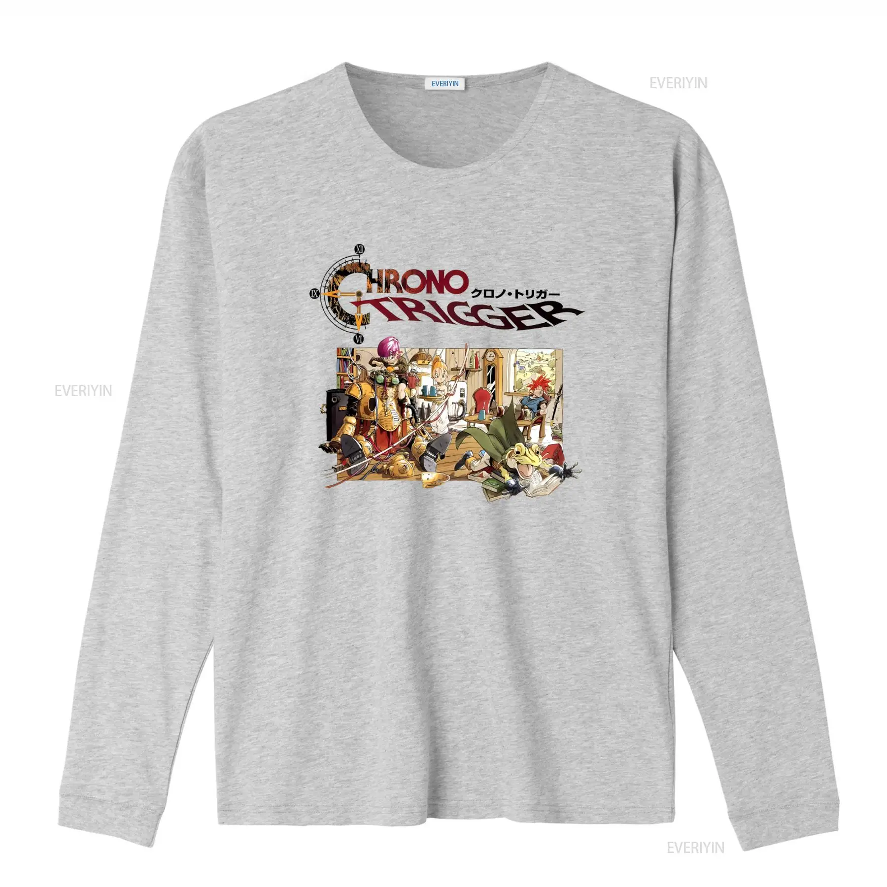 Koszulka z logo gry Chrono Tri – Retro Gaming T Shirts recenzja i cena