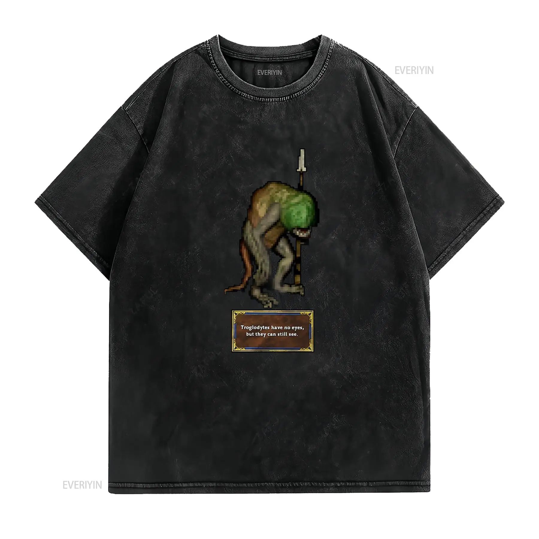 Koszulka Troglodyte Heroes of  – Retro Gaming T Shirts recenzja i cena