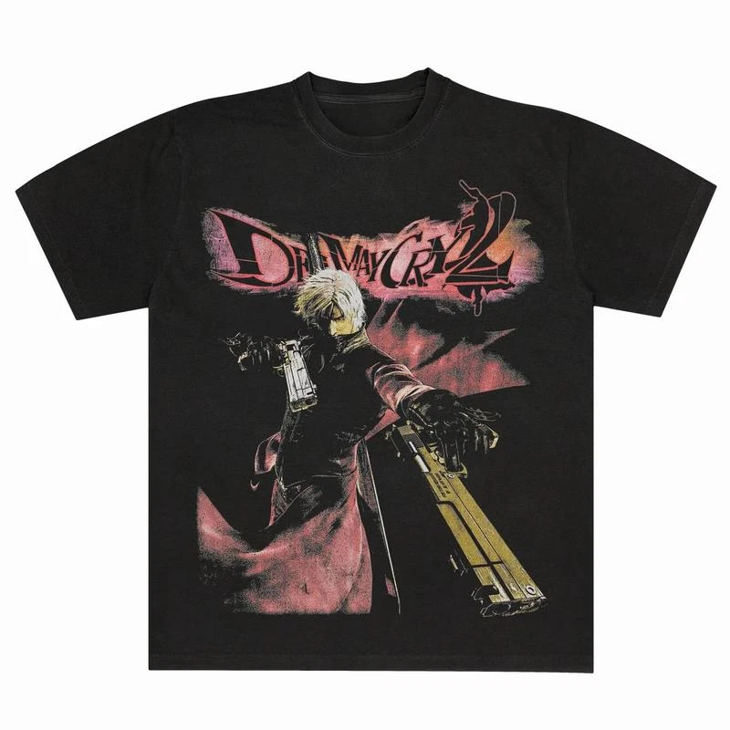 Koszulka Devil May Cry 2 Dante – Retro Gaming T Shirts recenzja i cena