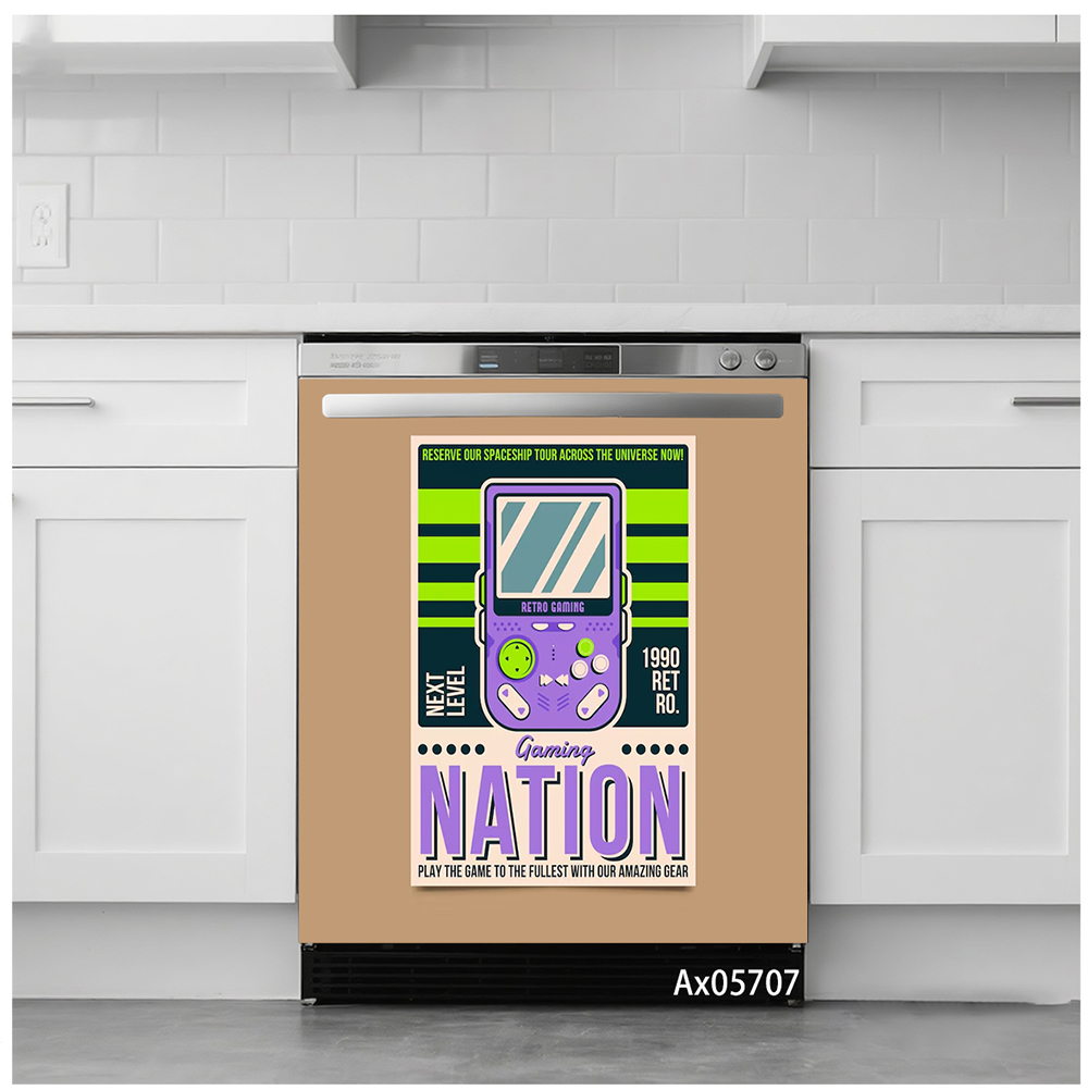 Naklejka na drzwi zmywarki w s – Retro Gaming Cabinet recenzja i cena
