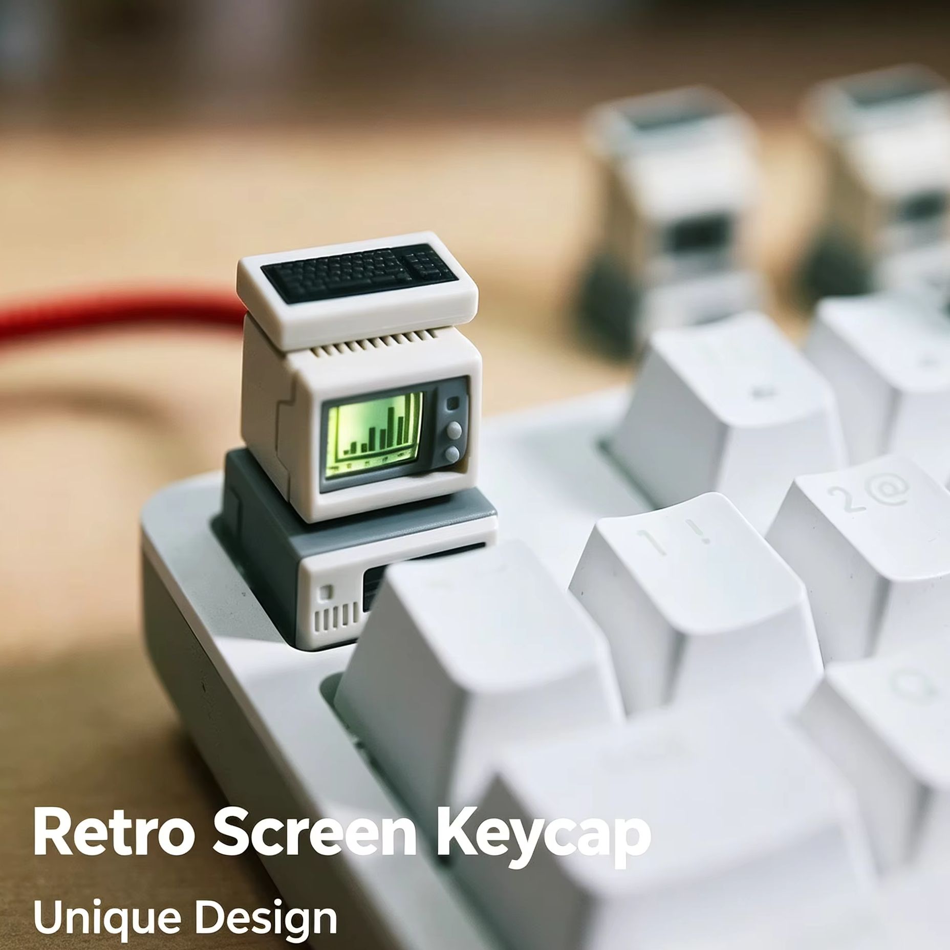 Retro Nakładka na Klawisz Komp – Retro Gaming Keyboard recenzja i cena