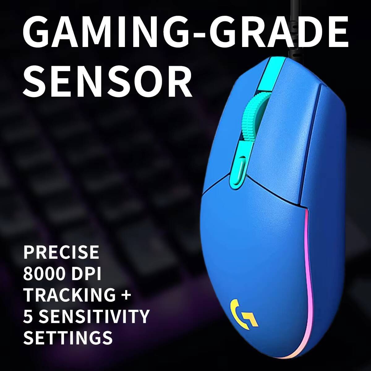 Mysz gamingowa Logitech G203 L – Logitech Mouse G203 recenzja i cena