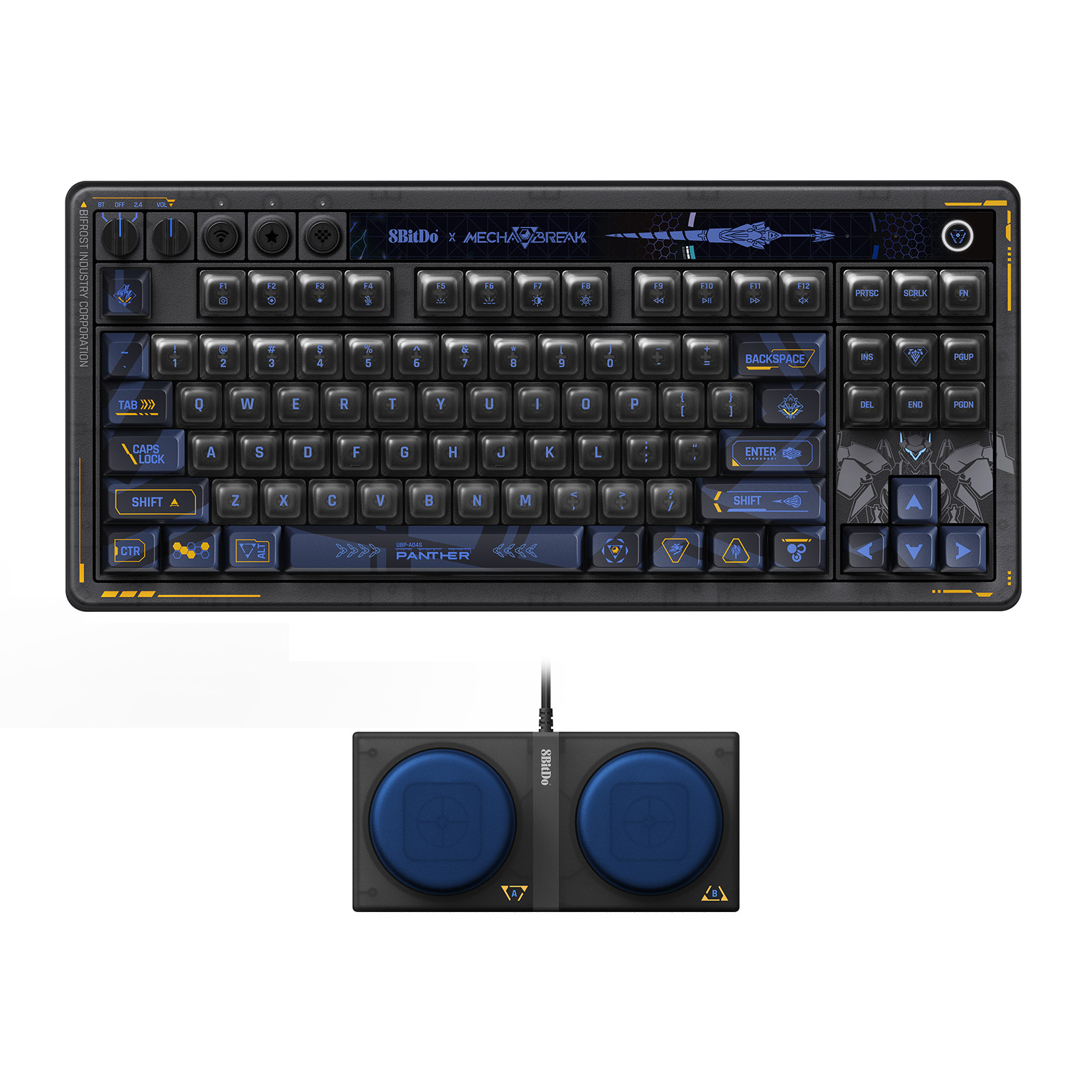 Klawiatura mechaniczna 8BitDo  – Retro Gaming Keyboard recenzja i cena