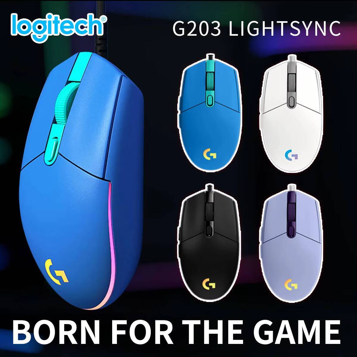Mysz przewodowa Logitech G203  – Logitech Mouse G203 recenzja i cena